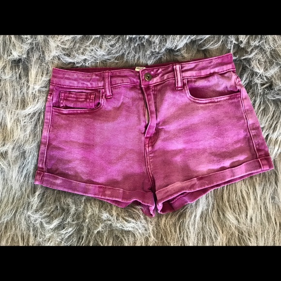 Forever 21 Faded Pink Denim Shorts - Picture 1 of 2