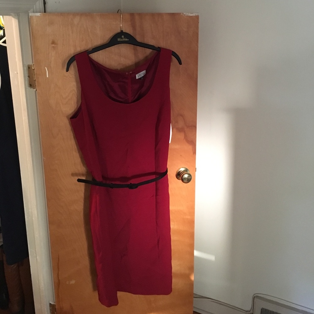 Tahari Arthur S. Levine Power Red Dress & Coat