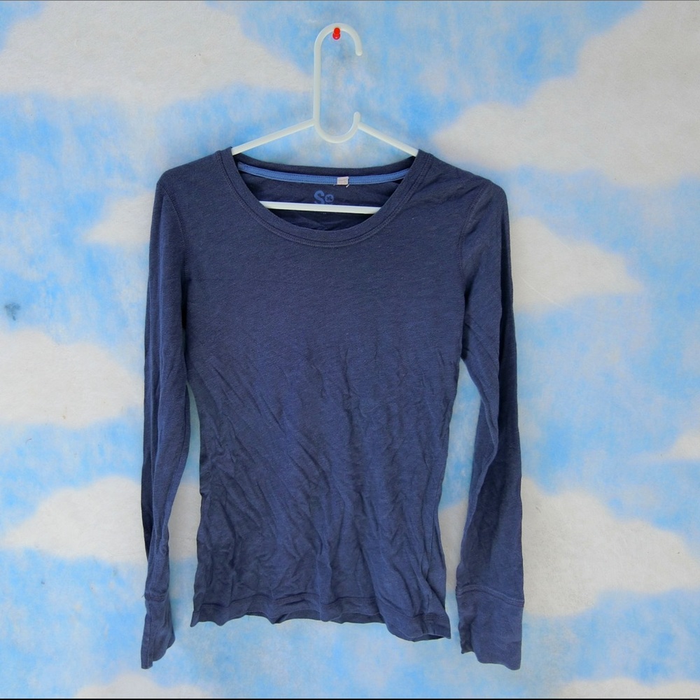 Navy blue long sleeve