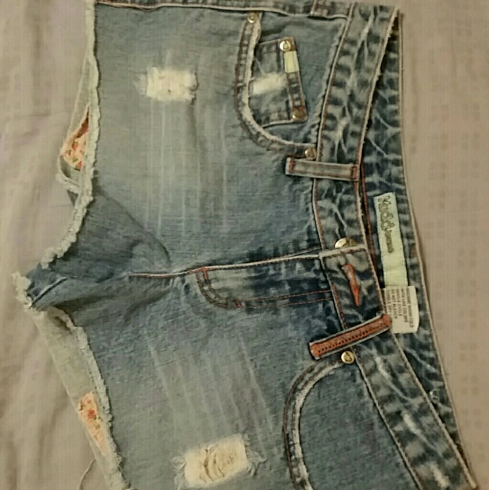Jean shorts