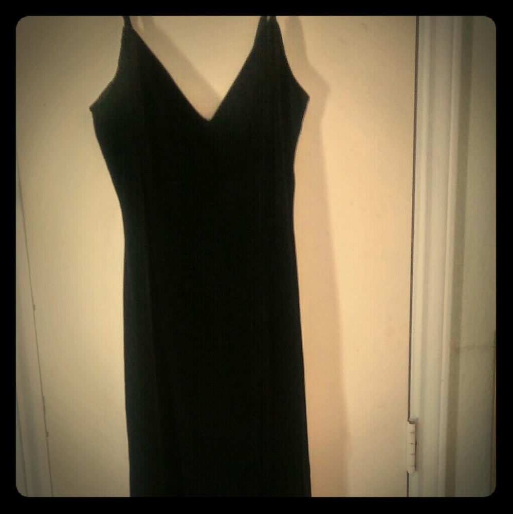 Vintage victoria secret velvet night gown