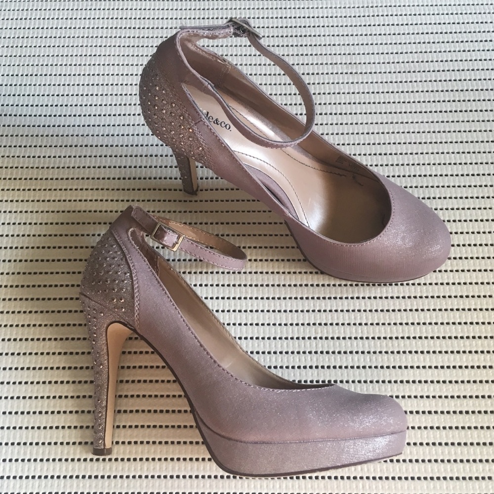 Studded Evening Pumps