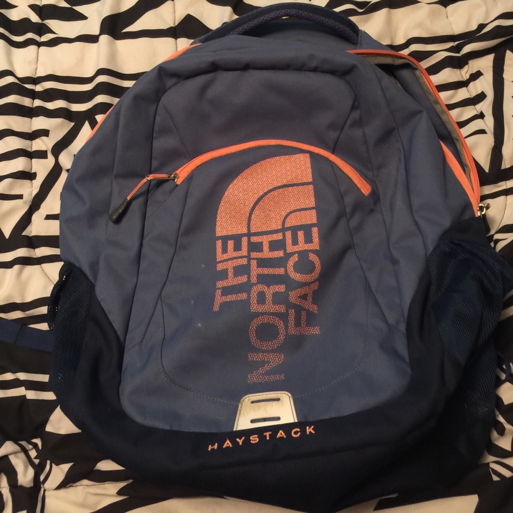 North Face book bag