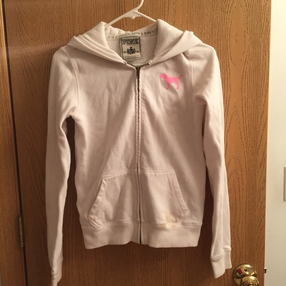 VS PINK zip up hoodie