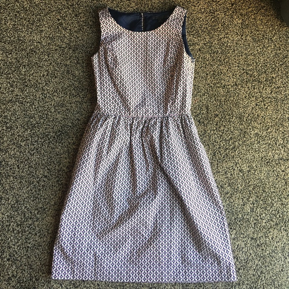 346 Brook Brothers 2 Dress Fit Flare Pockets