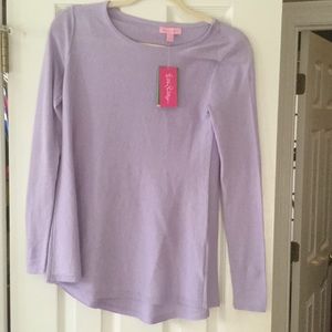 Lilly Pulitzer Lilac Verben Ingle Sweater