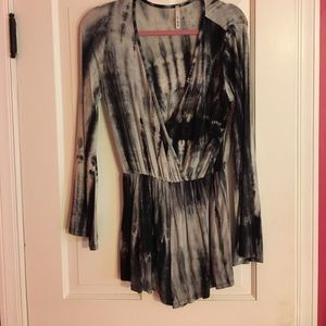Tie-dye romper