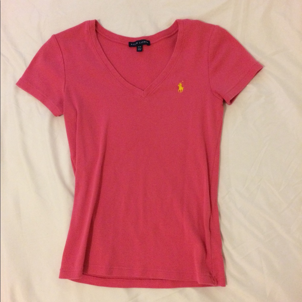 Ralph Lauren pink shirt