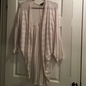 Textured Bat Wing Cardigan