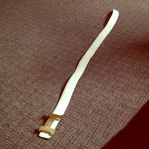 White Hermes Belt