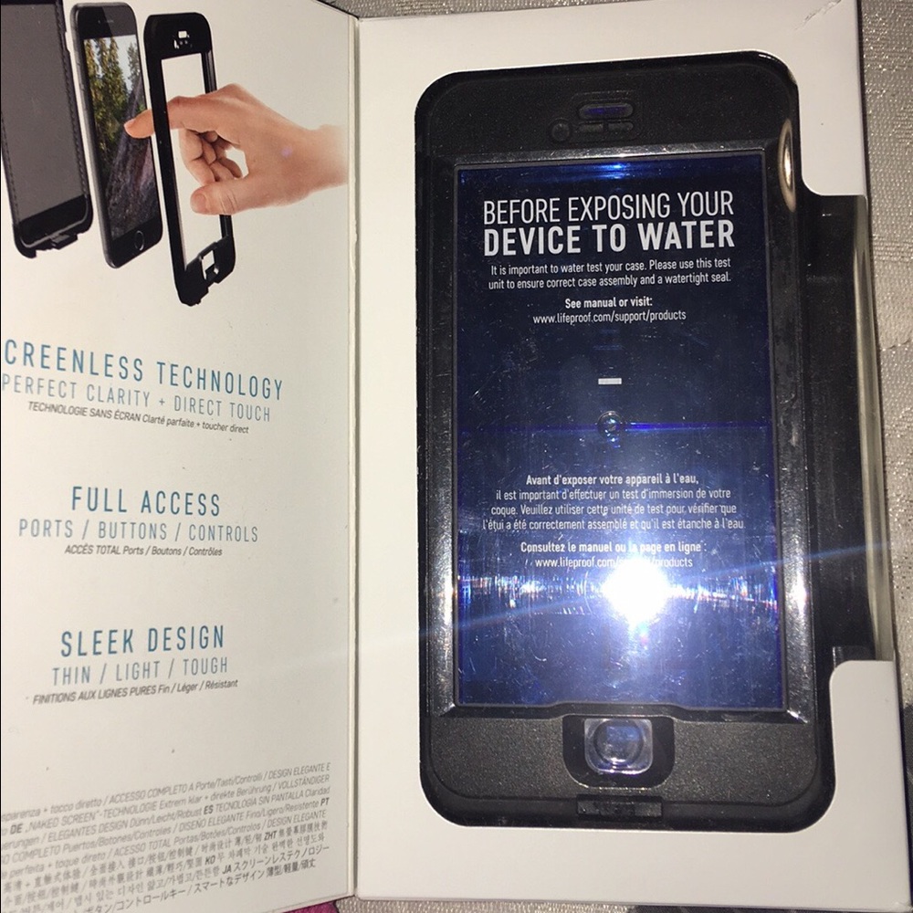 Nuud case FOR iPhone 6/6s plus life proof case