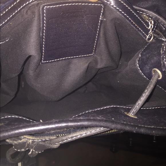 Coach Backpack and Signature Hat in Navy Blue?? main image 4