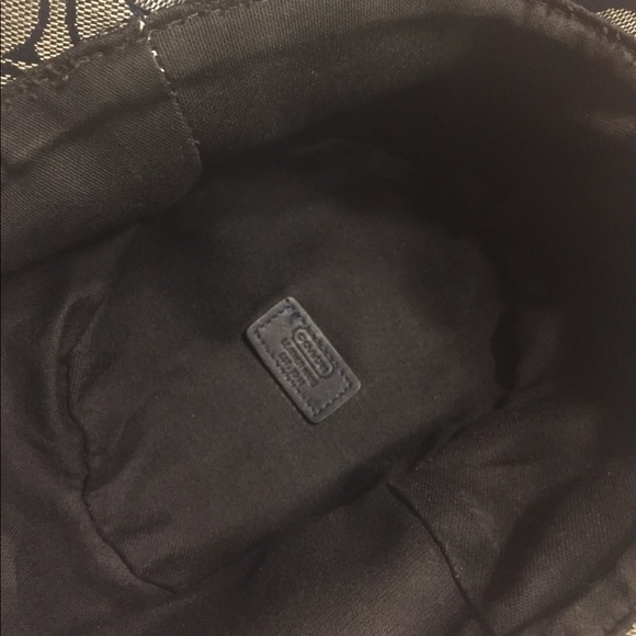 Coach Backpack and Signature Hat in Navy Blue??