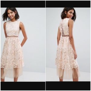 Asos Pink Midi Formal Dress 💕✨