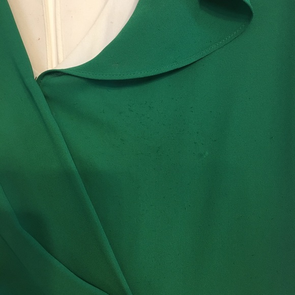 BCBG Maxazria green and white dress - Picture 6 of 7