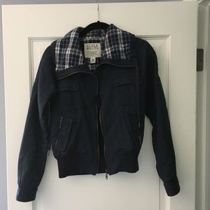 Billabong Navy Blue Jacket! NEVER WORN BEFORE!