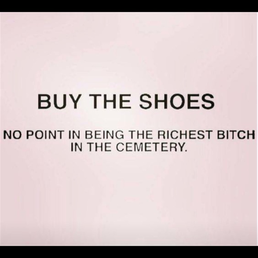 BUY THE SHOES! 👠