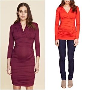 Isabella Oliver Maternity Dress NWT and Top NWOT