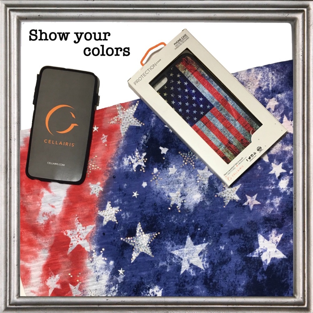 iPhone 6+ / 6s+ Rapture Flag USA Patriot hard case