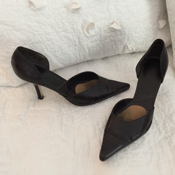 Croc Print Heel - Picture 2 of 2