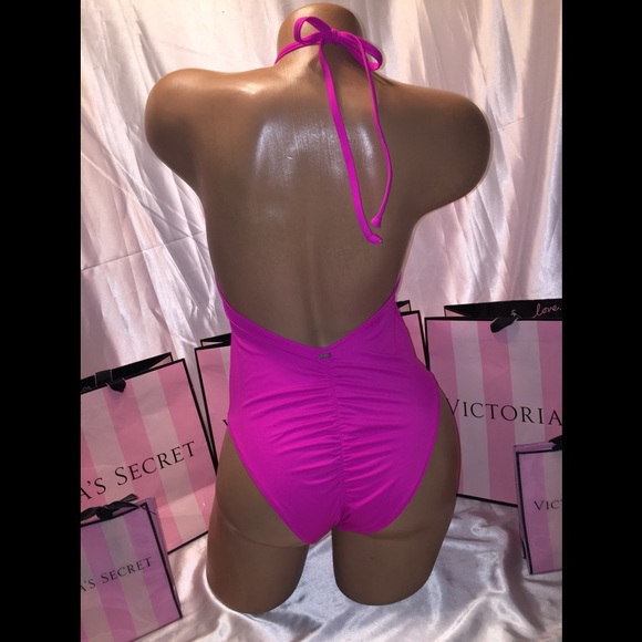 VICTORIA SECRET PINK ONE PIECE SWIMSUIT - Picture 2 of 2