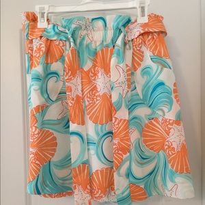 Lilly Pulitzer Women's Silk Shell Skirt