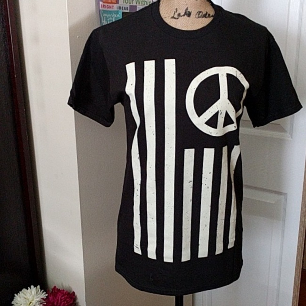 Peace Flag Unisex Tee's...LOT OF 3