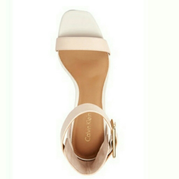 🆕Calvin Klein Sand Vable Leather Sandals - Picture 3 of 8
