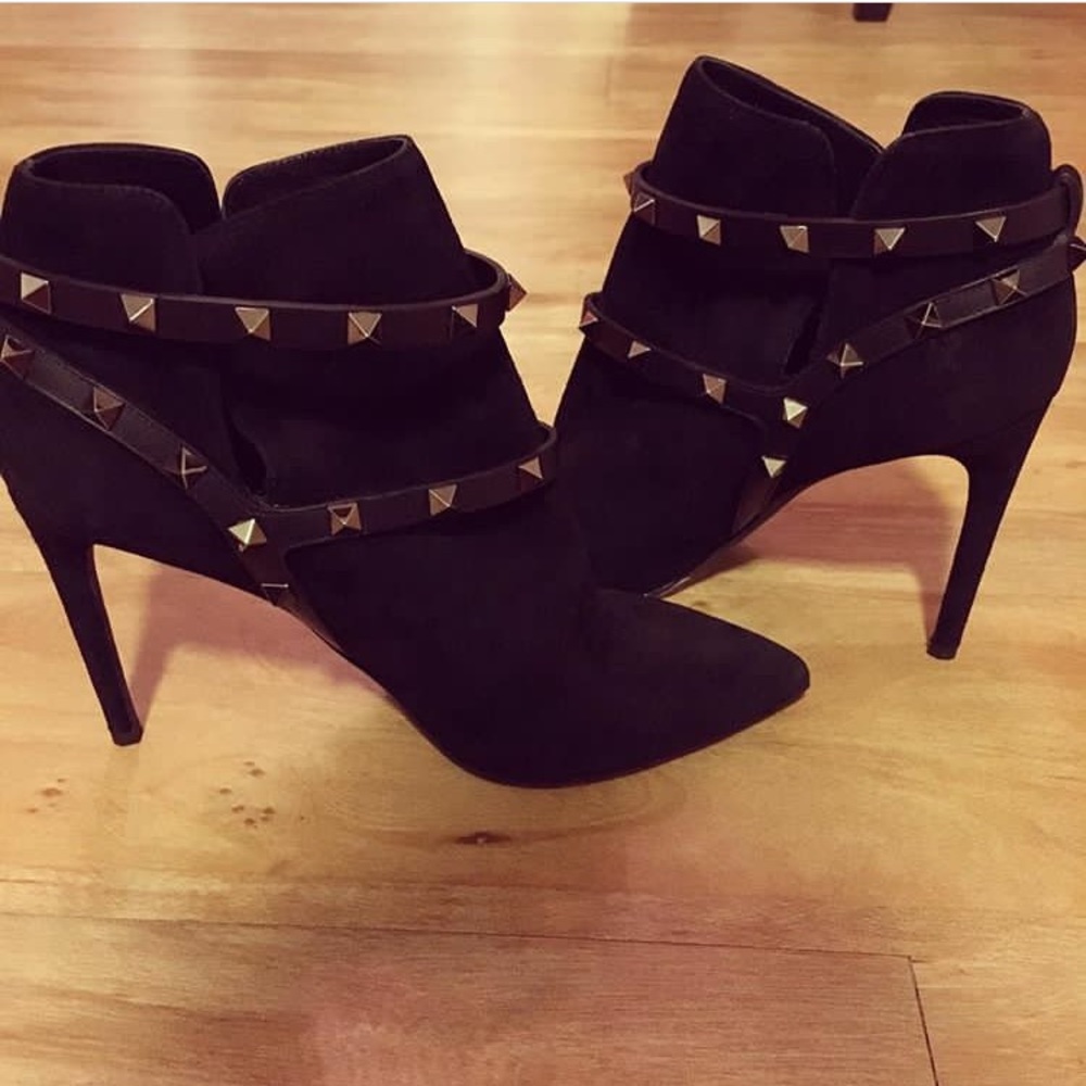 Valentino bootie heels