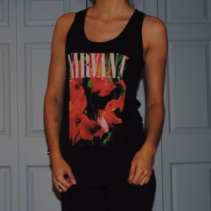 Nirvana razor back tank
