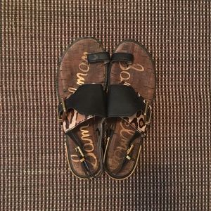 Sam Edelman Leopard Print Sandals