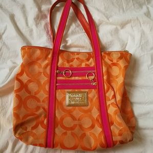 Coach Poppy Handbag GUC
