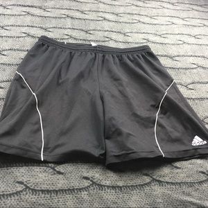 Adidas Black workout shorts black XL