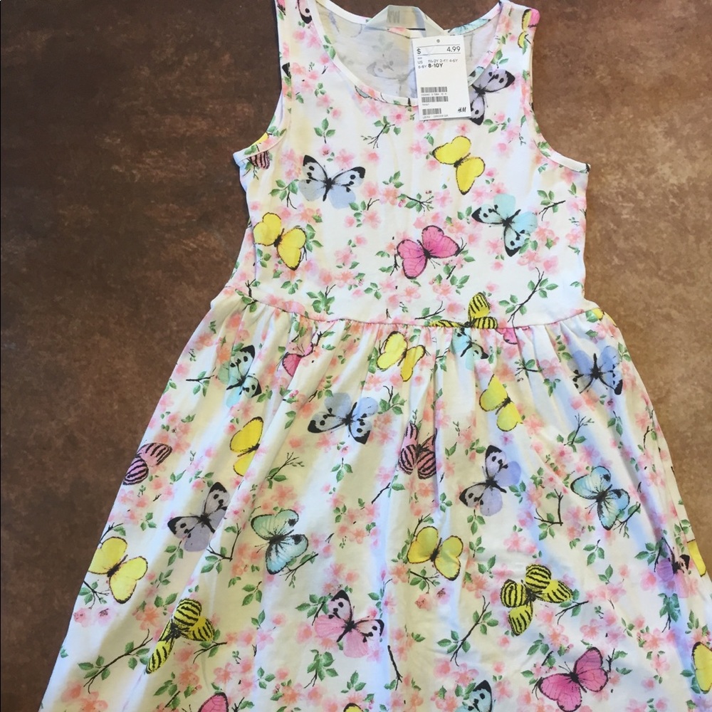 Girls Butterfly H&M dress