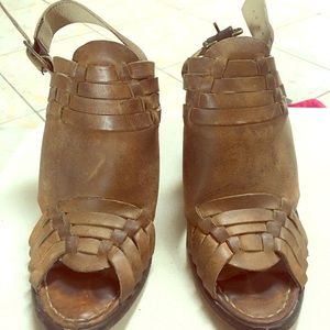 Freebird leather, open toed sandals