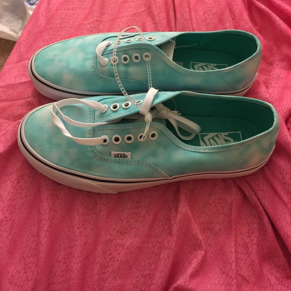 Brand new with tags teal vans