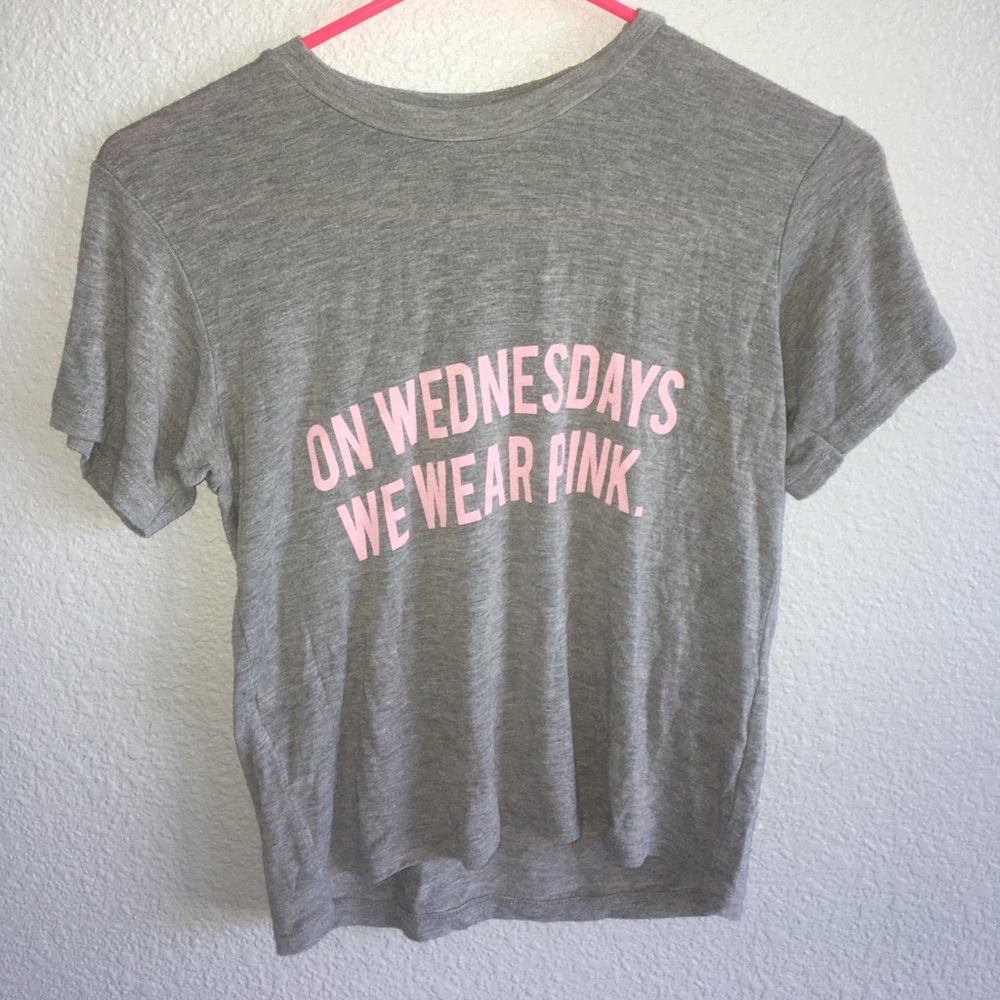"On Wednesdays we wear pink" Never worn tshirt