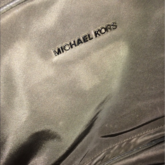 Micheal Kors grey backpack