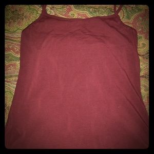 Victoria's Secret Womens size Medium burgundy tank