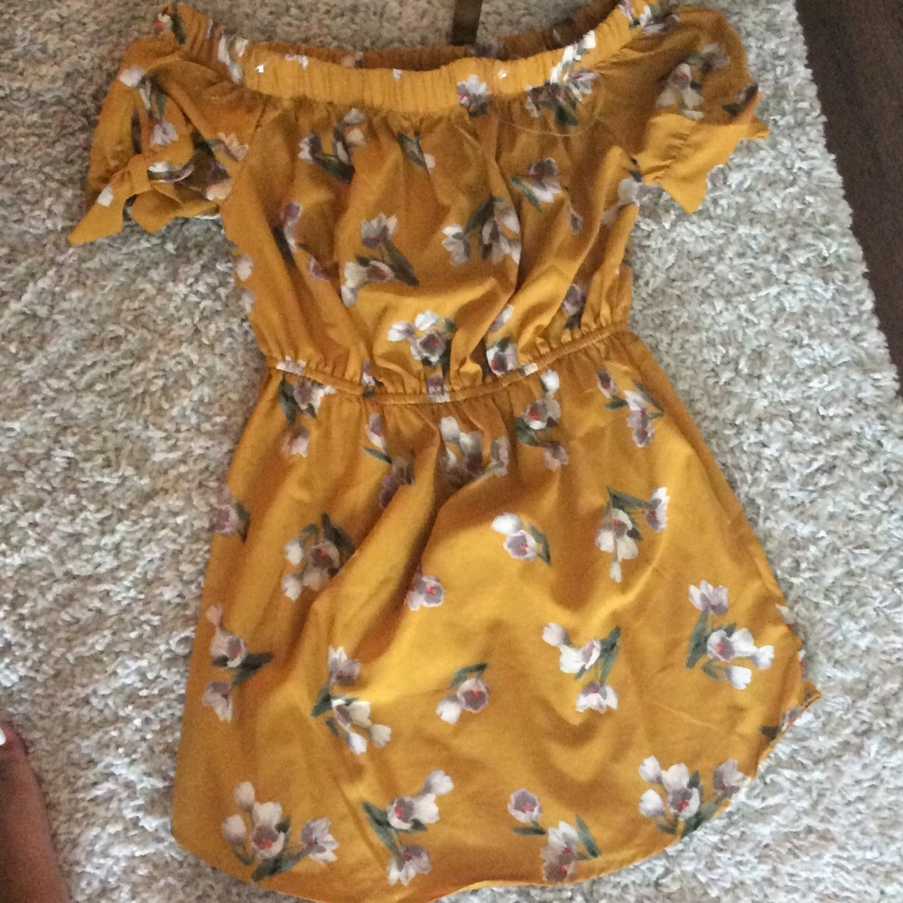 Off shoulder dress