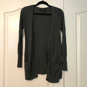 LONG SLEEVE GRAY CARDIGAN!!!