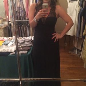 BCBG MAXAZRIA formal black dress