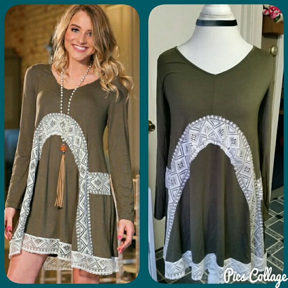 Olive Mini with Lace