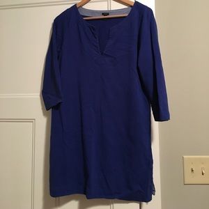 J.Crew royal blue tunic