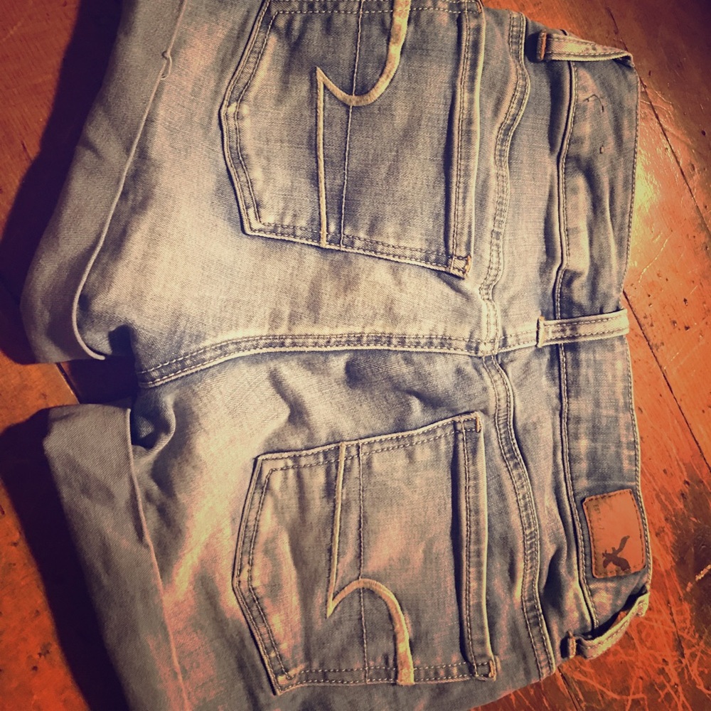 American Eagle Super Stretch Jean Shorts