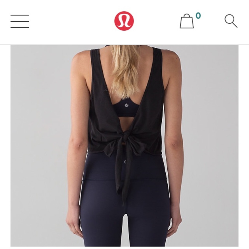 ISO lululemon it's a tie tank - Picture 3 of 3