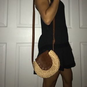 Straw bag