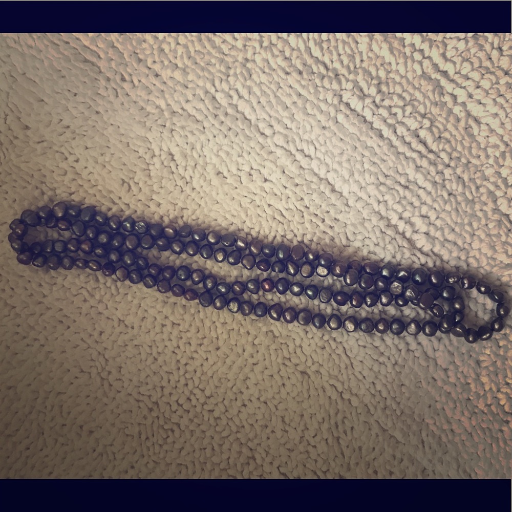 Real Pearl Wrap Necklace