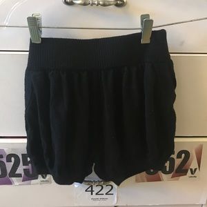 Kids Black Soft Shorts
