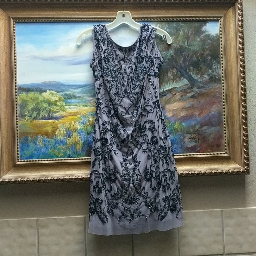 Aidan Mattox Beaded Dress